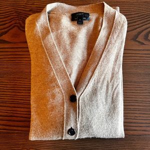J. Crew Wool Cashmere Blend Cardigan